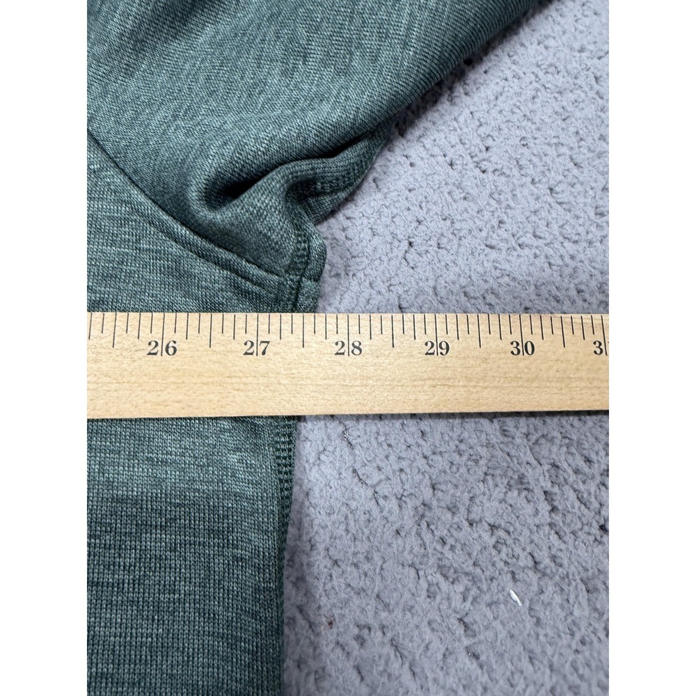 Under Armour Sweatshirt Mens 3XL Green Fleece 1/4 Zip ColdGear Pullover Logo - Picture 6 of 8
